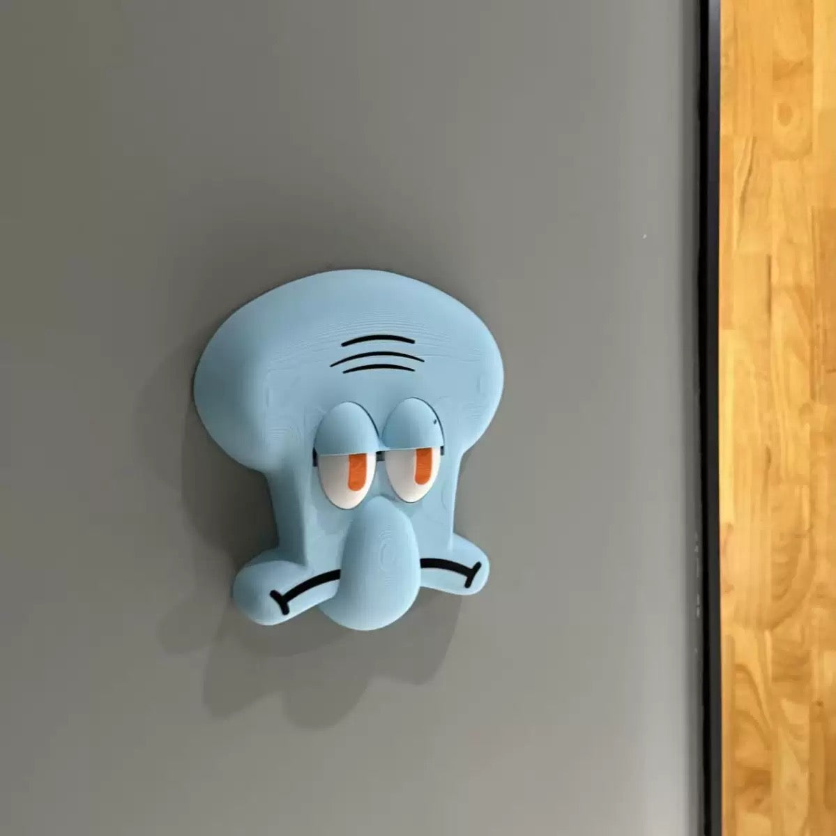 3D Printed Cartoon Octopus Light Switch Cover, Funny Eye Toggle Switch Controller, Creative Wall Switch Decoration for Bedroom, Kids Room, Bathroom, Office
