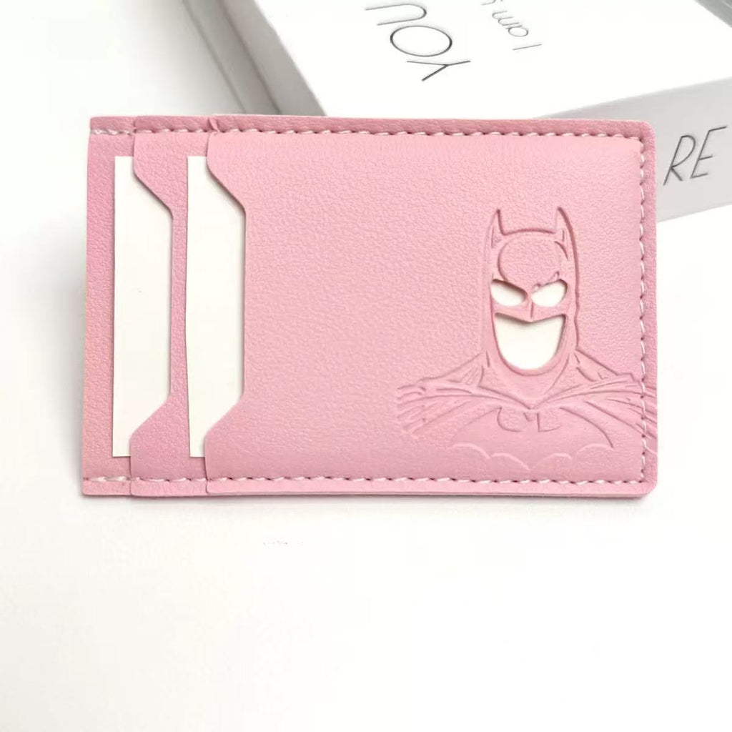 Bat Wallet, Men’s & Women’s Styles with Left or Right ID Window, Multiple Card Slots, Eye Cutout Design, Unique Gift for Him or Her