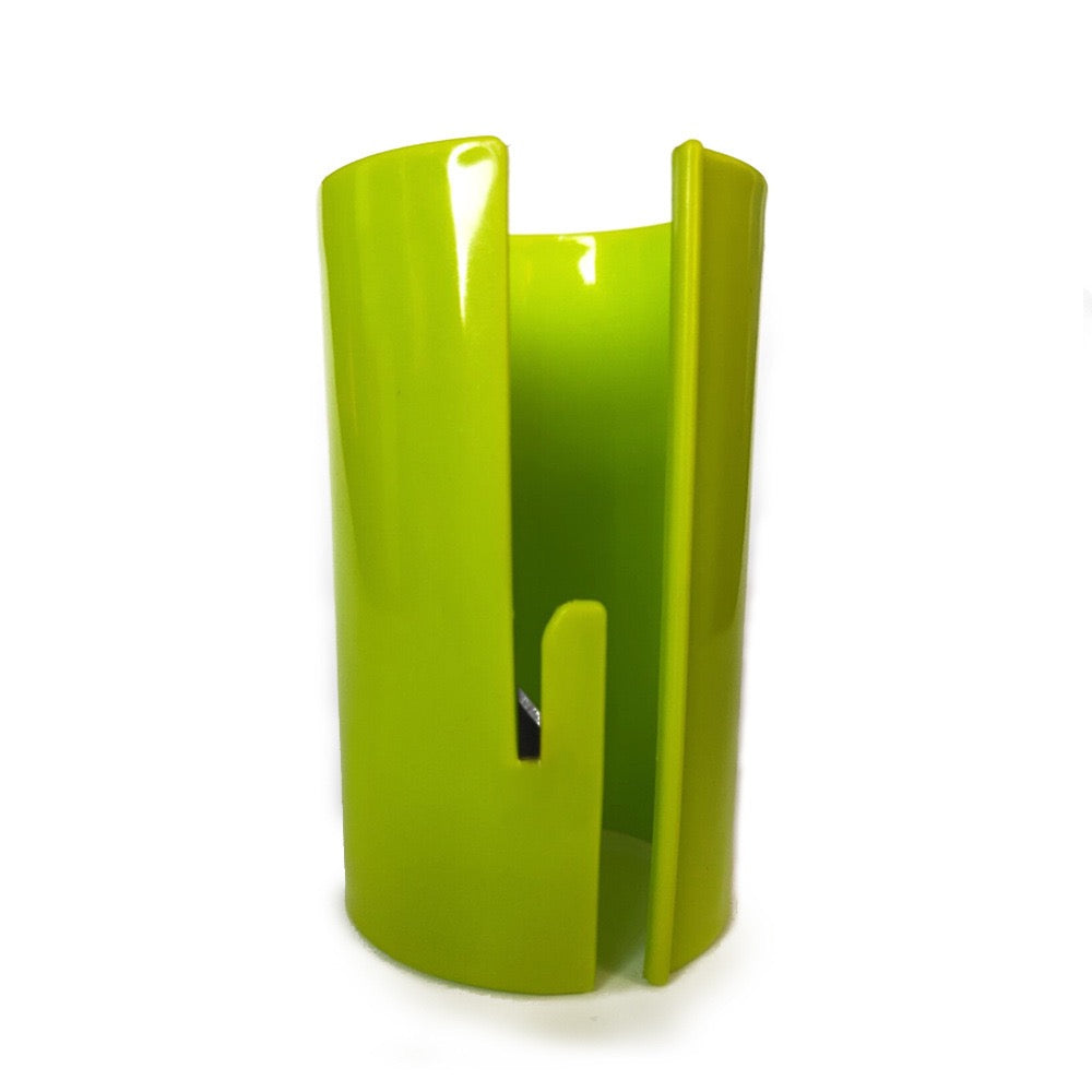 Round Wrapping Paper Cutter, Sliding Gift Wrap Cutting Tool, Compact Paper Roll Cutter for Christmas, Birthday & Holiday Gift Wrapping