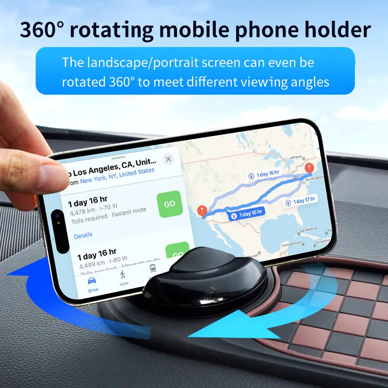 Anti-Slip Dashboard Phone Pad | Multi-Functional Car Mat Holder