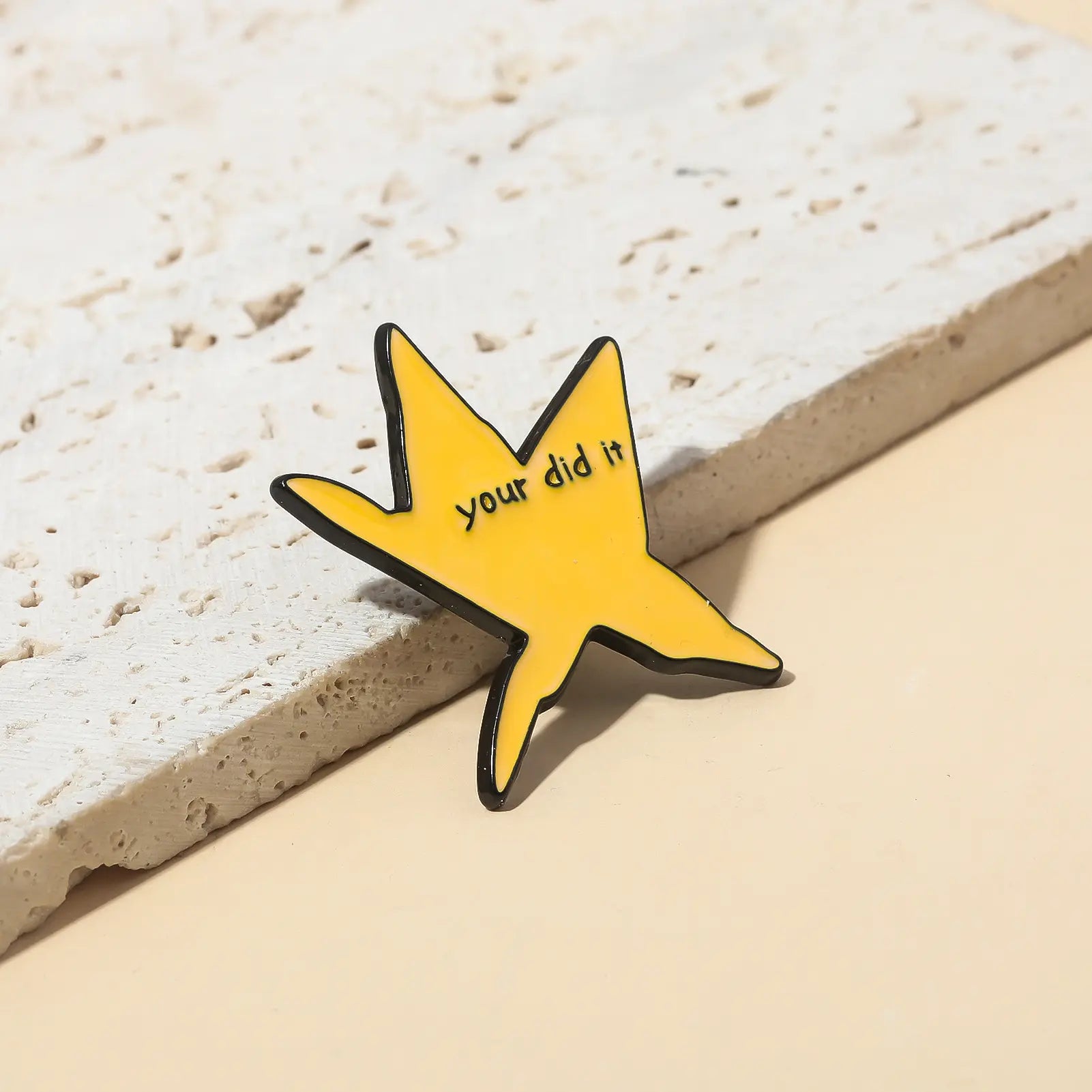 EMPTAN 2PCS Motivational Star Pins - 2026 Graduation Gifts