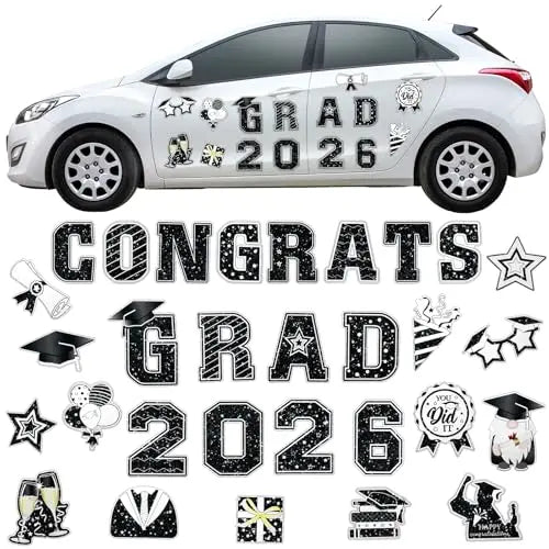 2026 Graduation Car Magnets & Refrigerator Decals