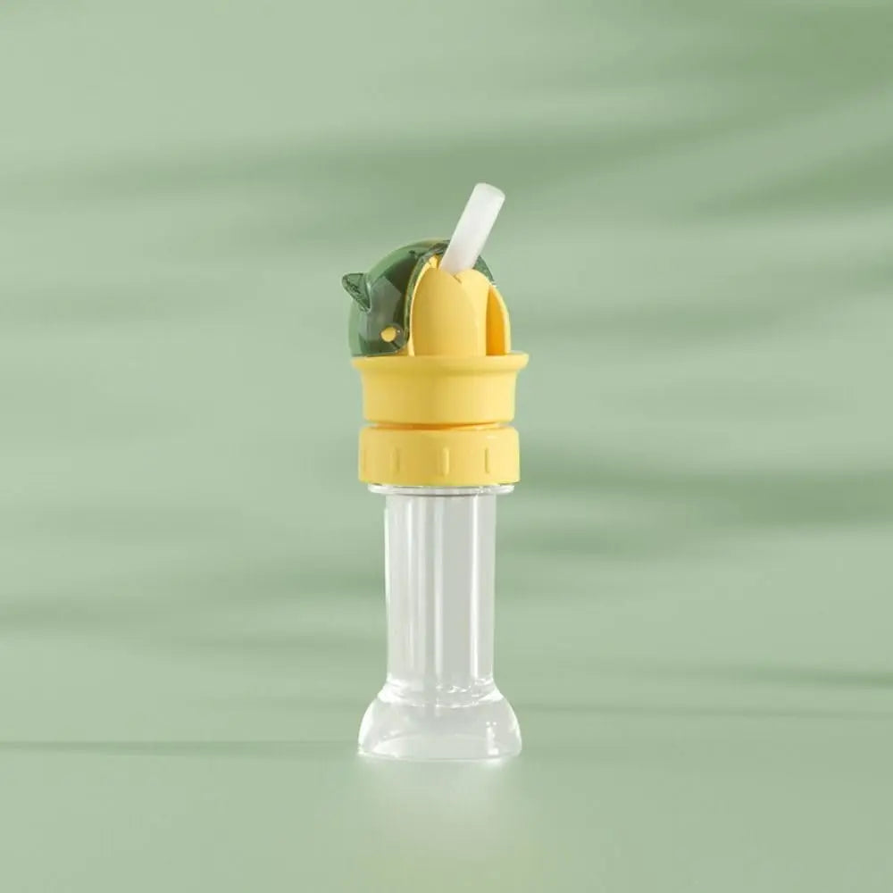 1 Pack Kids Water Bottle Spout Conversion Cap with Straw | Universal Fit for Juice & Water Bottles | Spill-Proof Flip Top Cover for Toddlers & Children