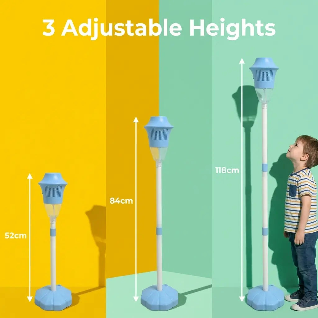 Automatic Handheld Bubble Machine for Kids, Bubble Maker Spring Summer Toys with Lights