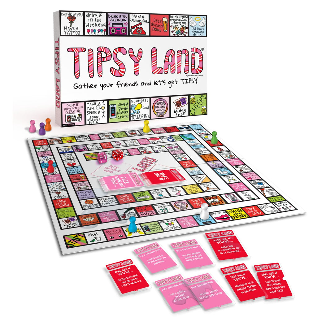 Hilarious Adult Party Board Game for Game Nights, Parties and Celebrations, Fun Challenges, Dares & Mini Competitions, 2–8 Players