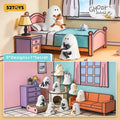 52TOYS Ghody - Behold My Cat Kawaii Creative Gift Room Decor Desktop Decoration Gift for  Birthday Party Ceramic Figurine Animal Design backtoschool
