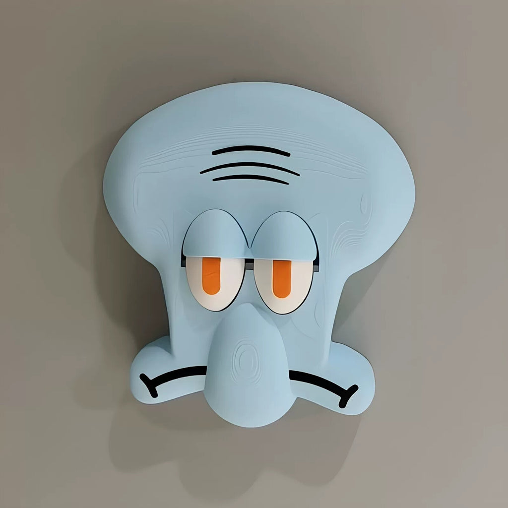 3D Printed Cartoon Octopus Light Switch Cover, Funny Eye Toggle Switch Controller, Creative Wall Switch Decoration for Bedroom, Kids Room, Bathroom, Office