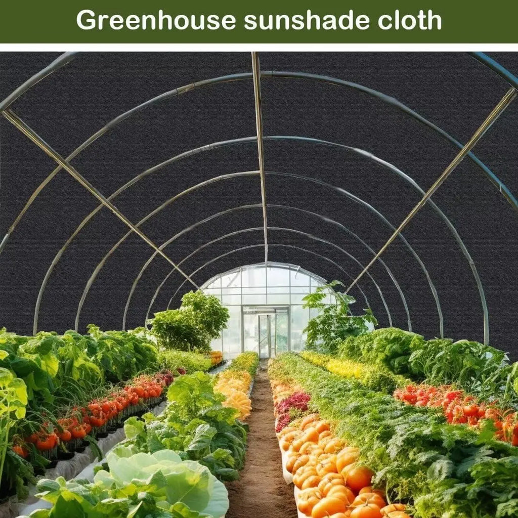 10x13 FT Sunshade Netting (70-90% Resistant) - Breathable PE Mesh with Grommets