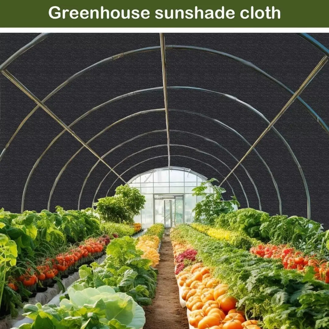 10x13 FT Sunshade Netting (70-90% Resistant) - Breathable PE Mesh with Grommets