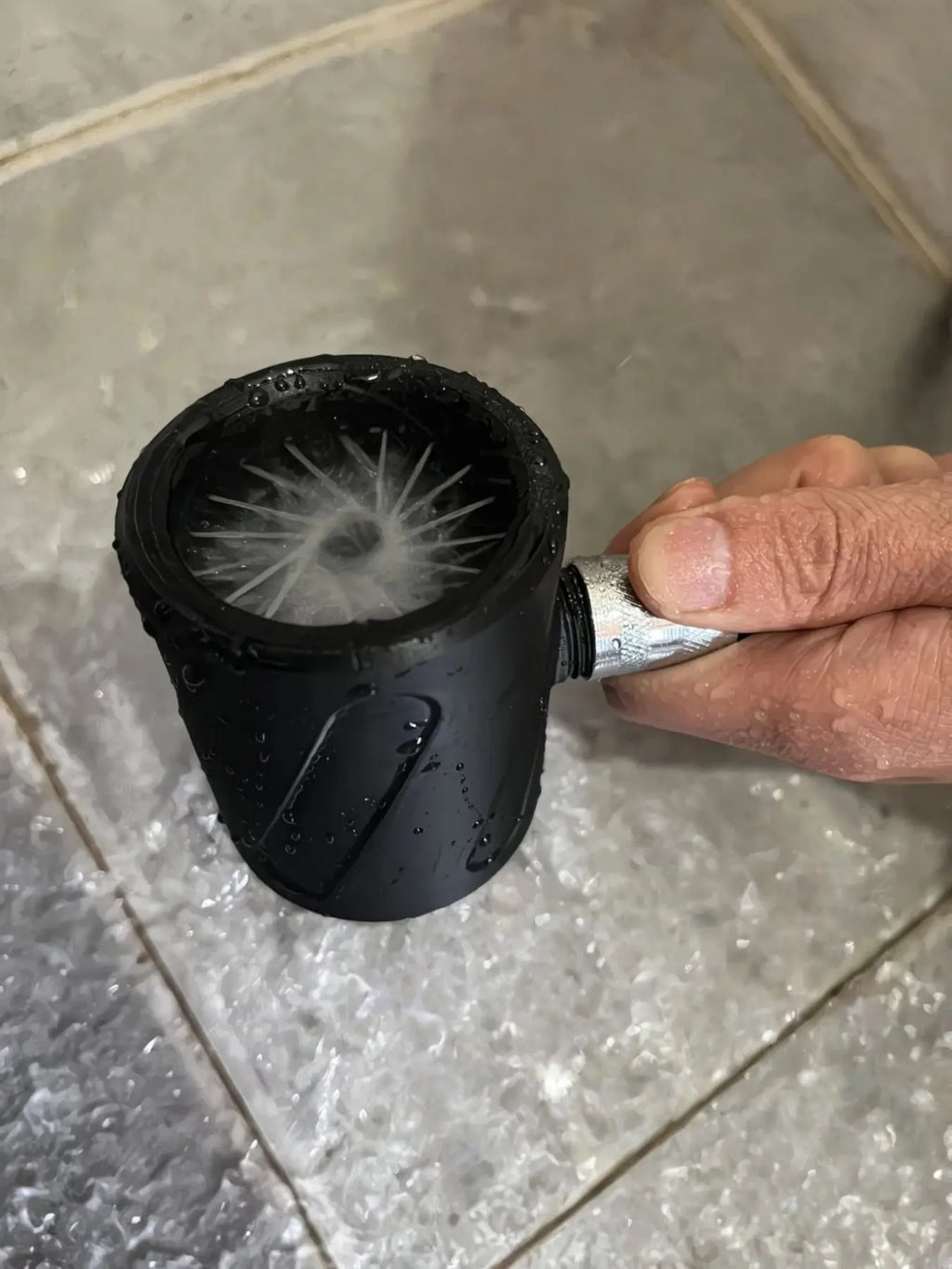 Ultimate High-Pressure Men's Vortex Massage Shower Head - Universal Handheld Home Spa Upgrade