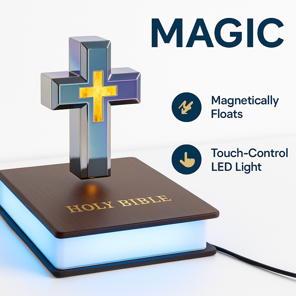 Floating Bible Lamp