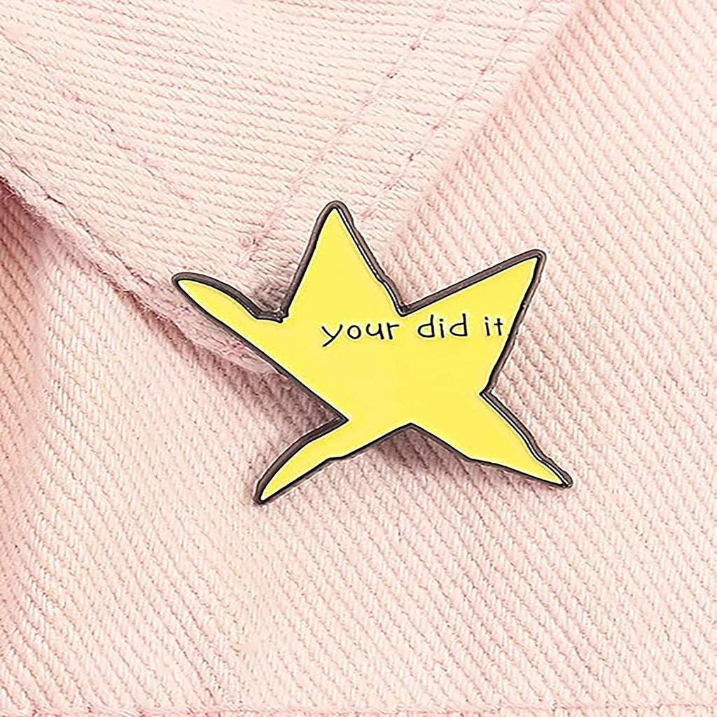 EMPTAN 2PCS Motivational Star Pins - 2026 Graduation Gifts