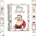 Colorful Spiral Bound Christmas Card Booklet - Surprises on Every Page, DIY Personalized Gift for Family, Collectible Xmas Greeting Card Book