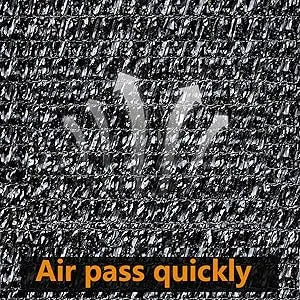 10x13 FT Sunshade Netting (70-90% Resistant) - Breathable PE Mesh with Grommets