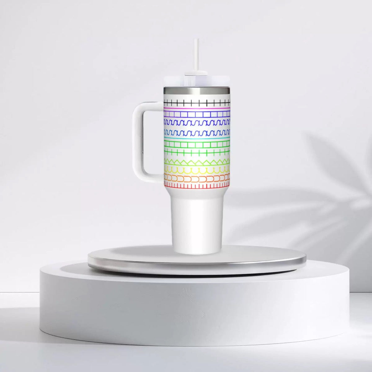 40 oz F*ck This Sh*t Hidden Message Tumbler, Funny Coworker Gift Cup