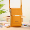 2026 Trendy Minimalist Elegant Women's Touchscreen Crossbody Phone Wallet