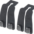 2-Pack Car Headrest Hooks, Heavy-Duty Car Seat Organizer Hooks for Purses, Handbags, Groceries & Backpacks