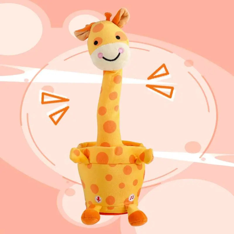 EMOIN Talking Cactus Toy, Interactive Toys Dancing Cactus Toy Mimicking Repeating What You Say, Toddler Infant Baby Toys Gifts for 6 7 8 9 10 Month Old Baby LED Musical Toy