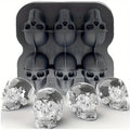 3D Skull Silicone Ice Cube Mold (6-Cavity/BPA-Free)