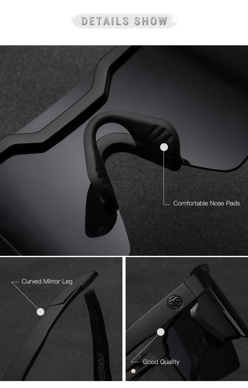 Photochromic Polarized Oversized Vintage Sunglasses