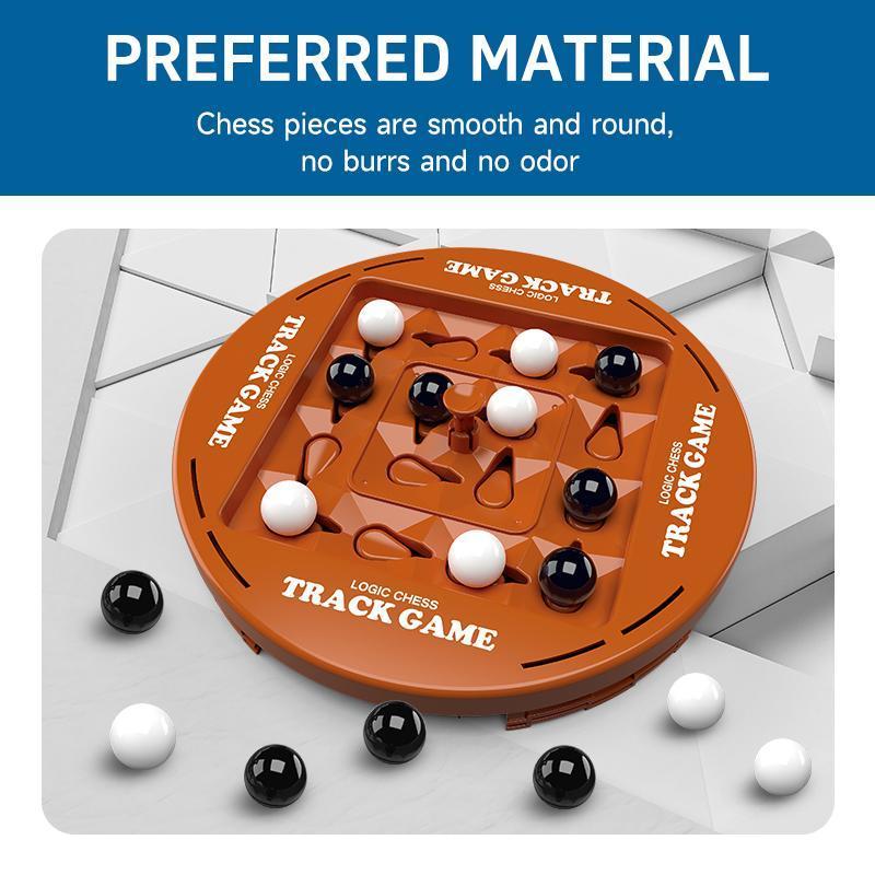 Logic Track Chess 2 Player Battle Game - Educational Brain Development Toy for Kids Birthday Gifts
