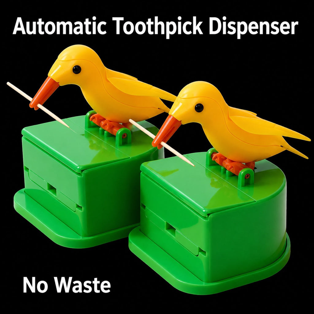 Automatic Bird Toothpick Dispenser for Tabletop Serving