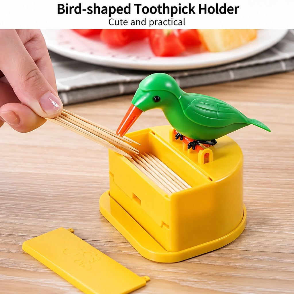 Automatic Bird Toothpick Dispenser for Tabletop Serving