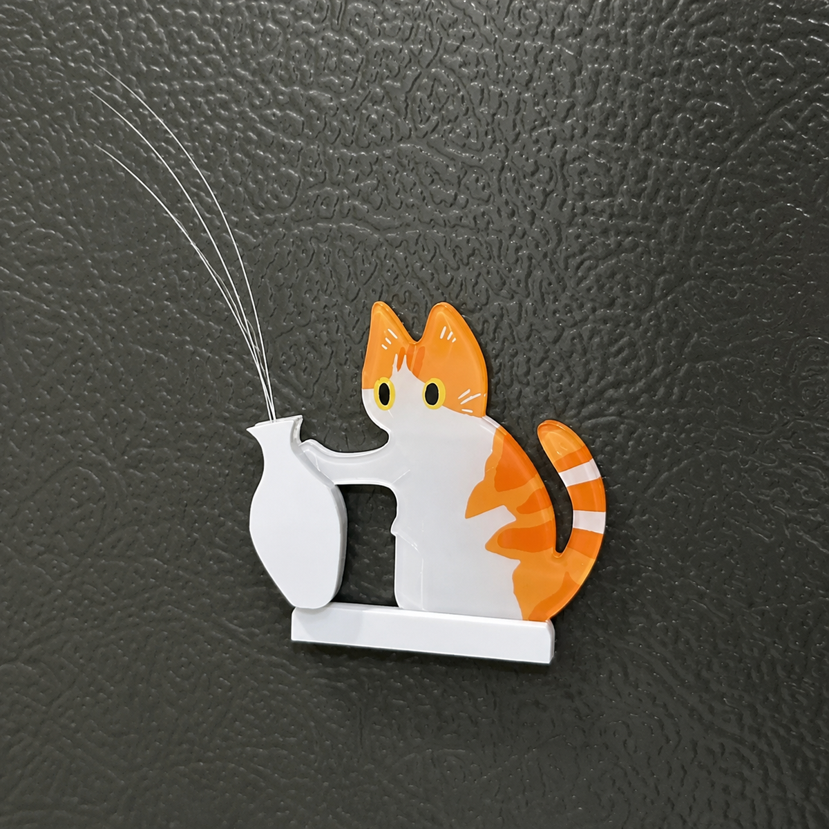Cat Whiskers Memorial Magnet, Pet Memorial Keepsake for Cat Lovers