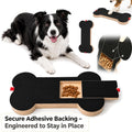 Dog Nail Scratch Board with Treat Box & Drawer, Dog Nail Scratch Non-Slip for Large Dog