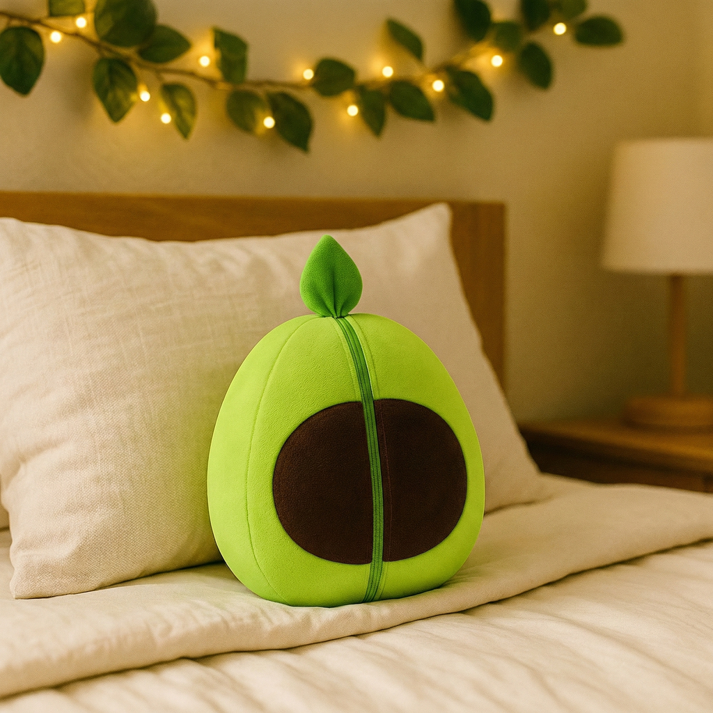 Avocado Donkey Breathing Plushie