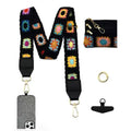 Adjustable Phone Shoulder Strap with Detachable Pouch for Hands-Free Carry