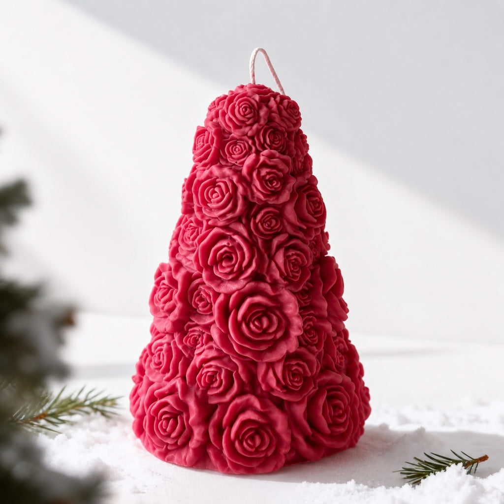 Rose Tree Candle Mold
