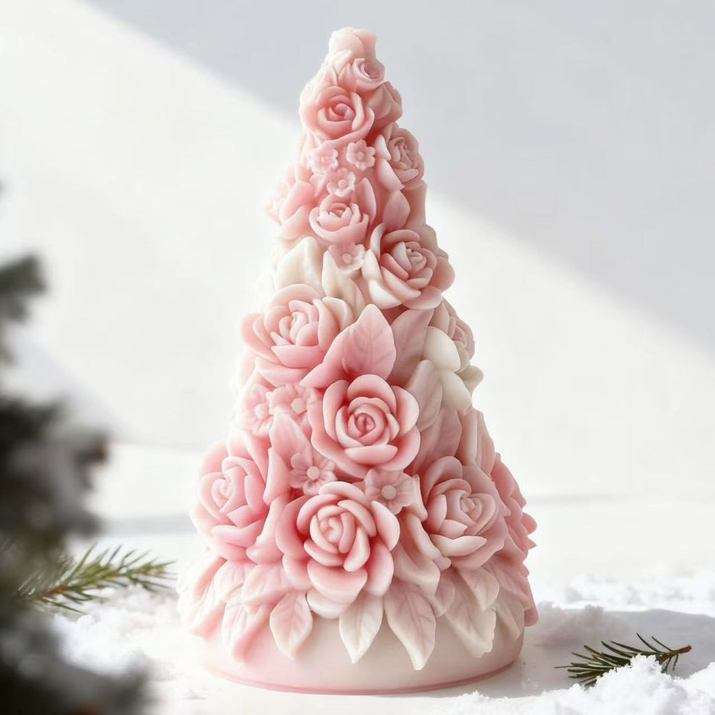 Rose Tree Candle Mold