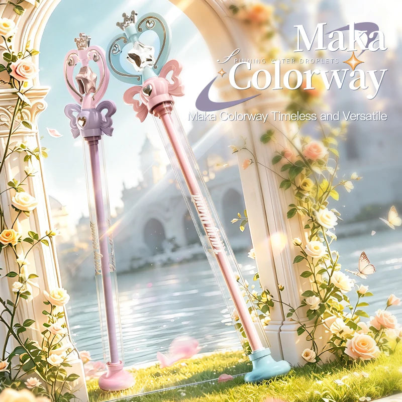 Magic Fairy Wand Water Gun, Pull-back Water Gun, Outdoor Water Play, Interactive Summer Toy for Children