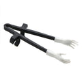 Novelty Reusable Finger Snack Chopsticks Palm Shape PLA Finger Food Tongs Non-slip Durable Game Snack Clips Party-Use