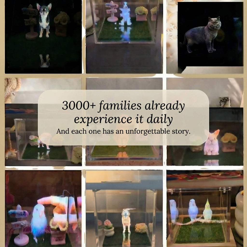 Personalized Holographic Memory. Keep their memory close always.