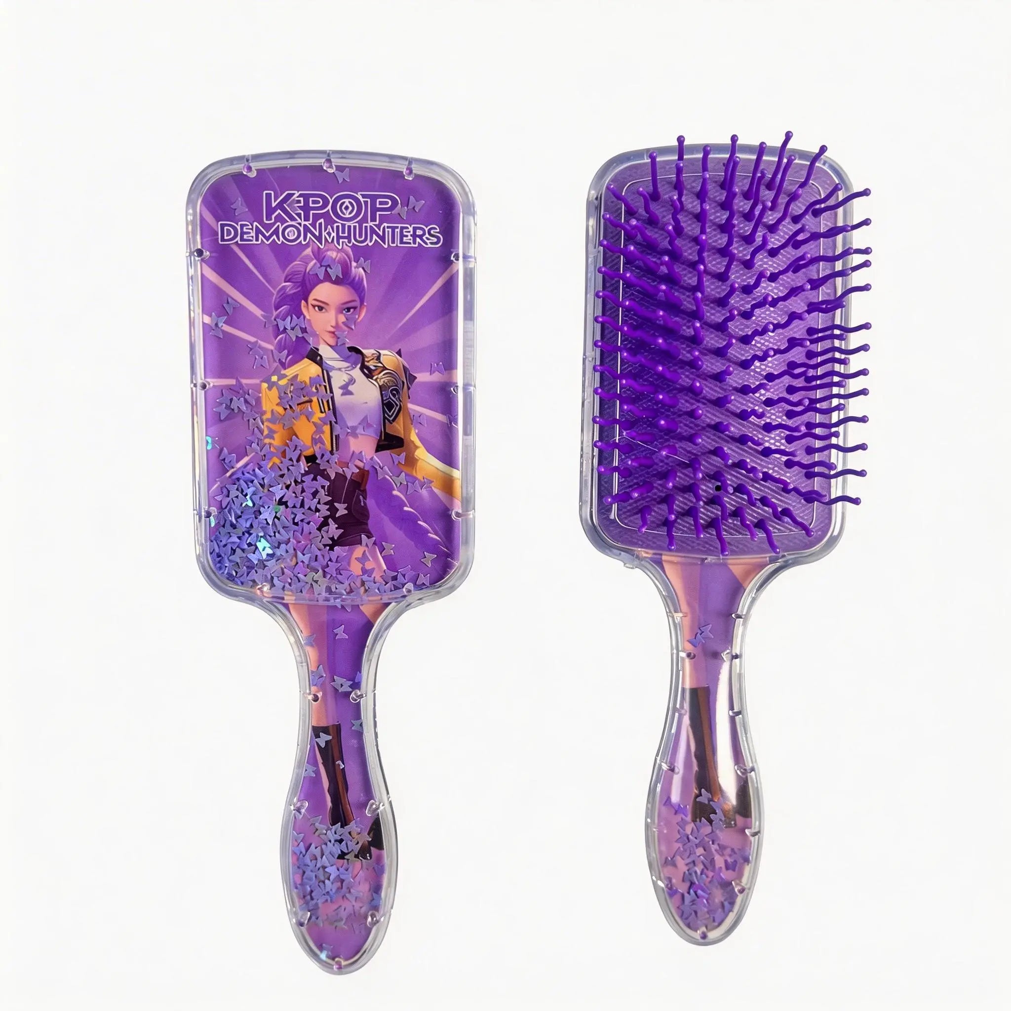 K-Pop Demon Hunters Quicksand Cushion Hairbrush