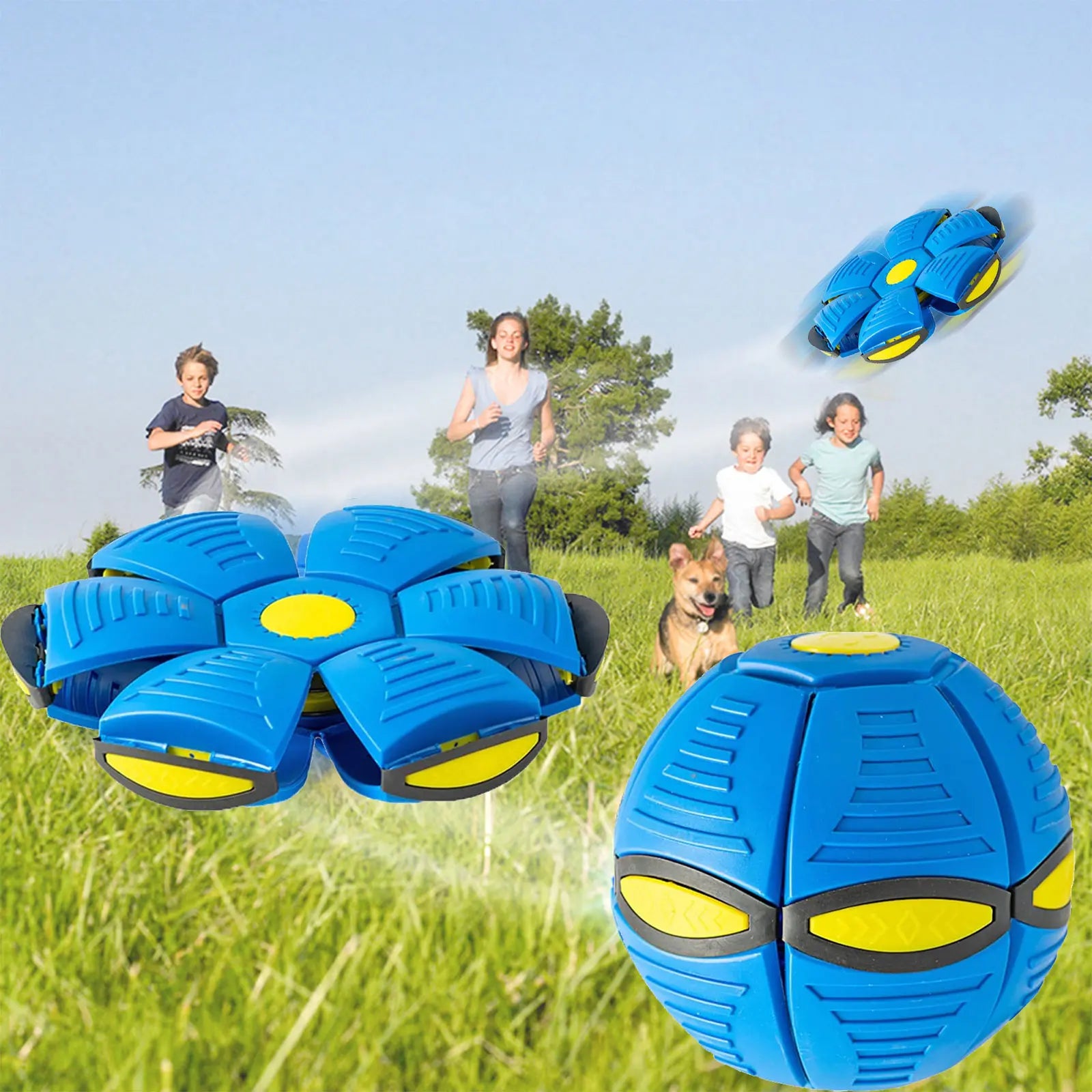 Children's Bouncing Ball,Magic Metaball,Magic Flying Saucer,Bouncy Ball,Kids Toy Ball,Parent-Child Interaction