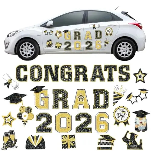 2026 Graduation Car Magnets & Refrigerator Decals