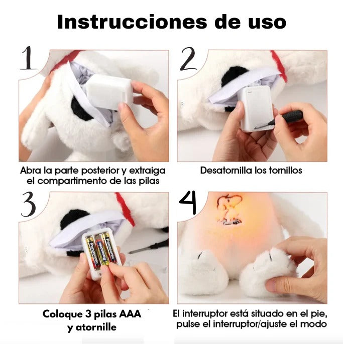 Snoopy light-up plush toy