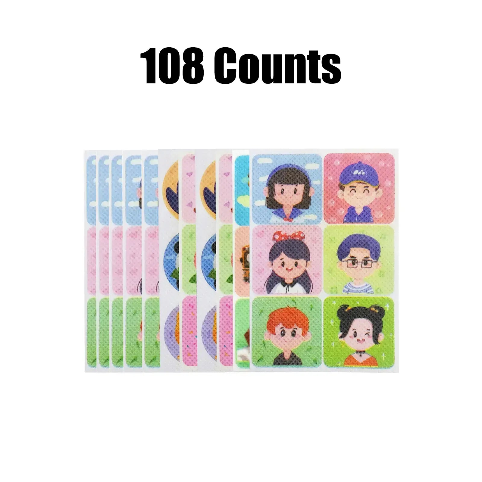 Cute Animal Insect Repellent Stickers | Long-Lasting Clothing Patches for Kids
