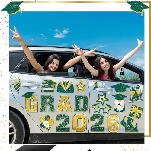 2026 Graduation Car Magnets & Refrigerator Decals