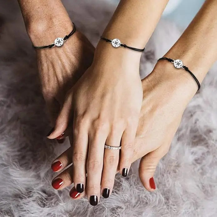 SAM & LORI Graduation Gift Bracelet | Class of 2026 Adjustable Cuff for Her & Him