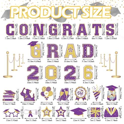 2026 Graduation Car Magnets & Refrigerator Decals