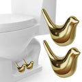 2-Pack Decorative Ceramic Bird Toilet Bolt Covers, Cute Screw Caps