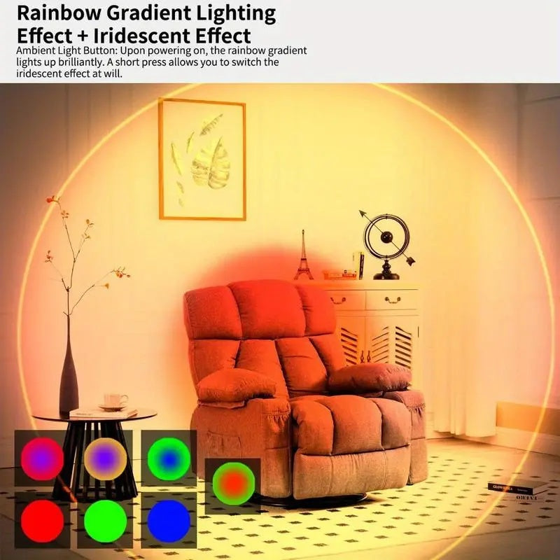 4/2/1-Pack Smart Motion Sensor Night Lights - RGB Color Lights with 2 Modes! 1500mAh USB Charging & Magnetic Step Lights for Stairs, Hallway, Wardrobe - Dimmable Mood Bedside Lighting | Holiday Gifts for Family, Couples, Kids(Christmas, Valentine's Day)