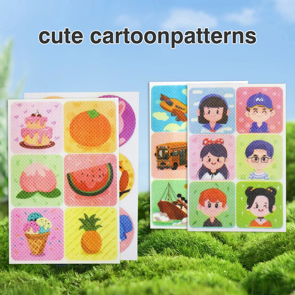 Cute Animal Insect Repellent Stickers | Long-Lasting Clothing Patches for Kids