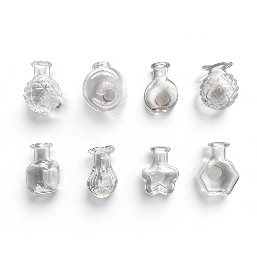 Jingdezhen Handmade Mini Vase Fridge Magnets (8-Set)