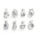 Jingdezhen Handmade Mini Vase Fridge Magnets (8-Set)