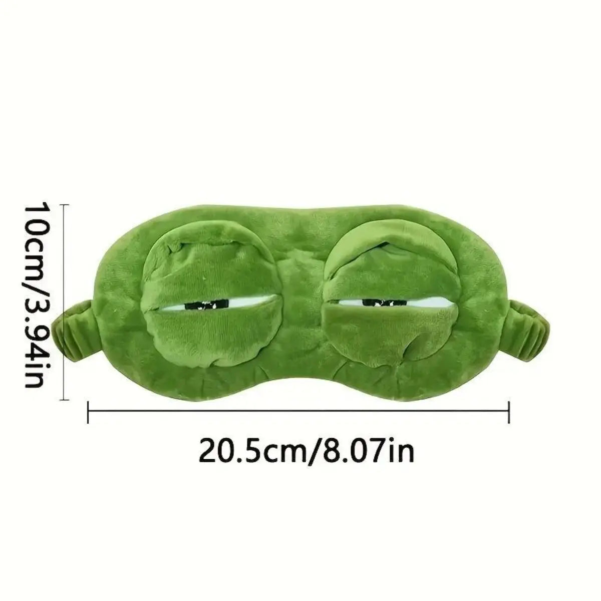 3D Funny Frog Sleep Mask | Adjustable Movable Eyes Cartoon Eyeshade